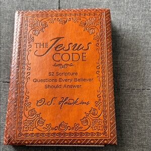 The Jesus Code Leather Book